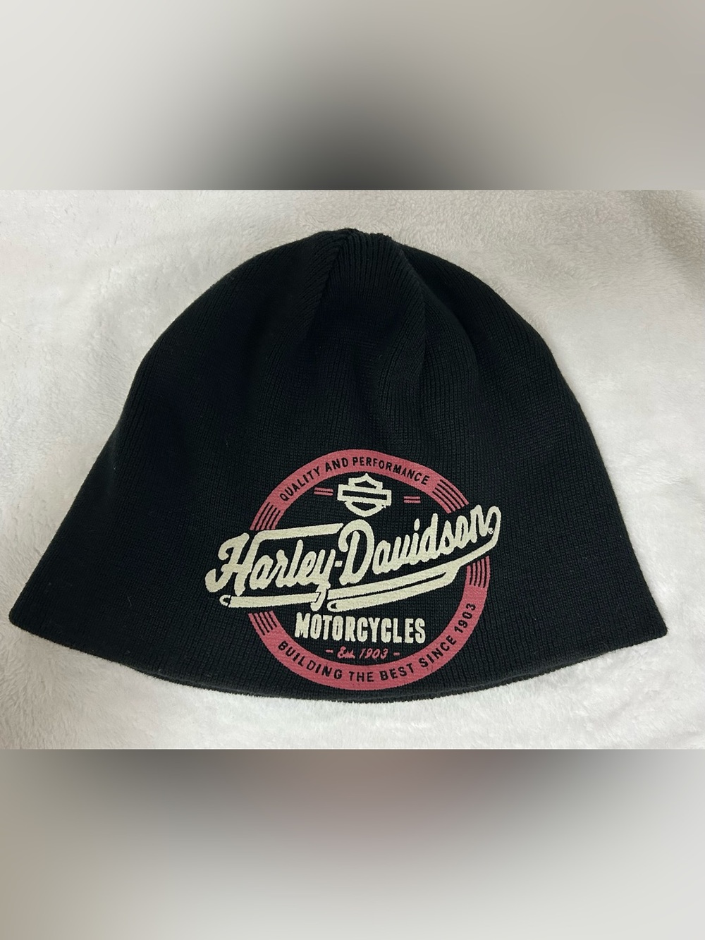 Harley Davidson Reversible Beanie